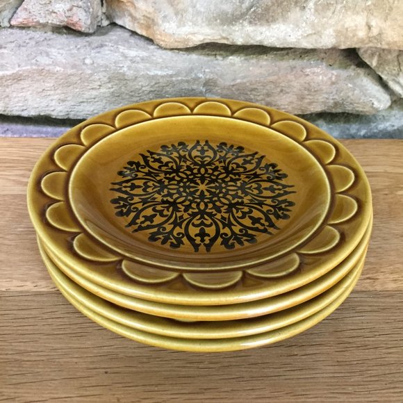 Vintage Golden Seville Dessert Bread Plates Japan - Picture 6 of 7